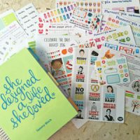 Planner and stickers